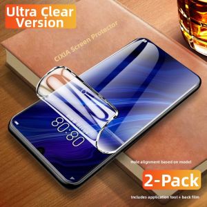 Huawei P30 pro Curved Surface Tempered Glass Film Full Edge Protection Eye Protection Anti Blue Light Fingerprint Resistant Screen Protector