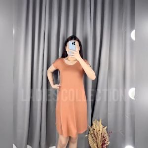 100 Ribu Dapat 3 Pcs/Dress Mola 975/Swing Dress/Dress wanita babydoll/daster kekinian terbaru
