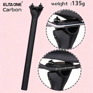 ELITAONE Carbon Fiber Seat Post Lightweight 27.2/30.9/31.6mm UD Matte Road Bicycle  And MTB Bike Seatpost