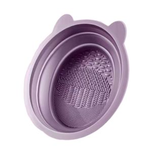 Silicone Cleaning Bowl Makeup Brush Cleaner Dry Shampoo Beauty Egg Drying Net Set Makeup Sponge Holder Tool Kit JYZS Brand