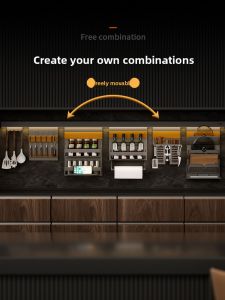 MEICHUWUYU | Multi-function Wall-mounted Kitchen Storage Rack