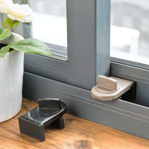 ล็อคบาน-ประตู - หน้าต่าง - สัตว์เลี้ยงเปิด - ล็อคที่ล็อคประตู้ - ล็อคดู้ บานเลื่อน - OfficeME