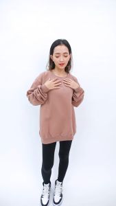 SWEPO Basic Sweater Dog (Bordir Dada Kiri) M - XXL (Pria & Wanita)