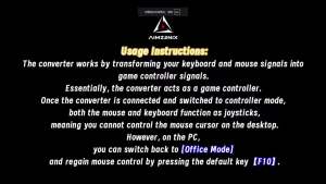 AIMZENIX AX200PRO Keyboard Mouse Adapter High Performance Converter | Compatible with Popular FPS Games | PC & NS Platforms