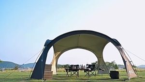 Orzee Adventure Spacious Waterproof 3-Person Compact Dome Canopy Tent with UV Protection for Outdoor Camping