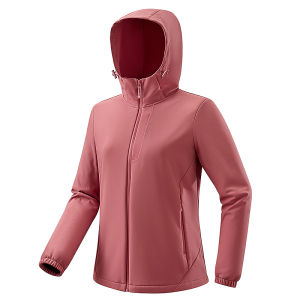 JNLN Women Fleece Winter Jackets Outdoor Waterproof Windproof Warm Softshell Windbreaker Hiking Camping Climbing Skiing Raincoat