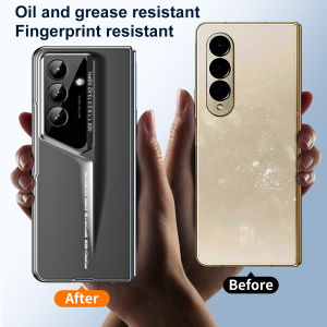 szhaiyu | Luxury Hard PC Cover For Samsung Galaxy Z Fold 8 Ultra Fold 7 6 5 4 With Screen Glass Film Shockproof Anti-drop Protection Case