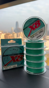 [OFFICIAL] SEAHUNTER100M/150M/300M Senar Pancing Shark PE X8 Senar PE kuat Benang Pancing Tahan Aus Hijau Biru Anti Kusut Tali Pancing Dikepang Halus Lembut Jepang Braided Fishing Line Memancing Di Laut