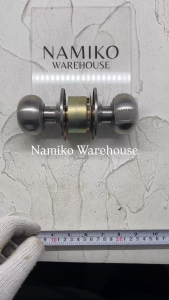 Handle pegangan Kunci pintu kamar mandi Bulat Stainless SOLIGEN SUS304