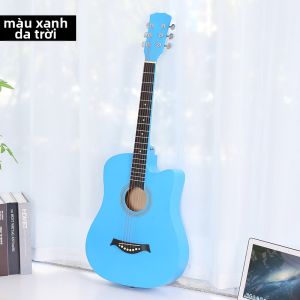 ZHUOLESHI | Đàn Guitar Acoustic Gỗ Dễ Chơi Cho Người Mới Bắt Đầu