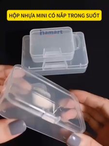 Hộp Nhựa Mini Có Nắp Trong Suốt Khoá Kín Đựng Trang Sức Linh Kiện Ốc Vít Vật Dụng Nhỏ Tiện Lợi Hộp Nhựa 24 Ngăn Chất Liệu Acrylic - Lazada