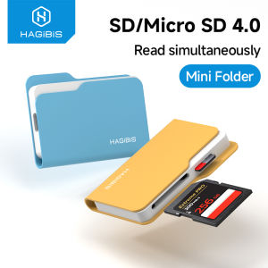 Hagibis | Hagibis 4.0 SD Card Reader High-Speed USB C to Memory Card Reader Adapter Micro SD SDXC SDHC UHS-II Folder for iPhone 17 Camera