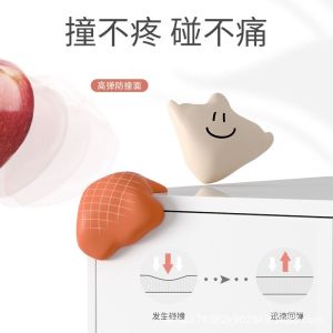 Pelindung Sudut Siku Meja Karakter Pengaman Silicone Karet Anti Tabrakan Perlindungan anak - anak