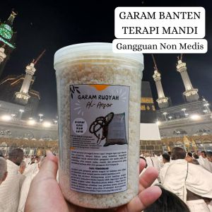 Garam Kasar Al-Ansor Banten Kemasan Toples Tabung 1kg