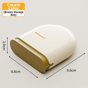Invisible Teeth Straightener and Denture Storage Box Portable Dustproof