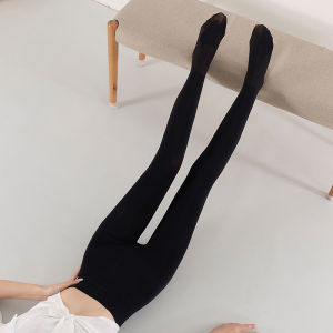 SK7291 Womens Thickened High-Waist Pantyhose Autumn Spring 1200D Natural Leg Beauty Shaping Footstep Matching Pantyhose