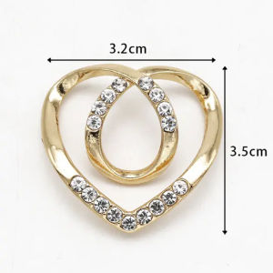 LoviRa Multi-functional Scarf Ring Shawl Brooch Alloy Ring Silk Scarf Pin Women Accessories