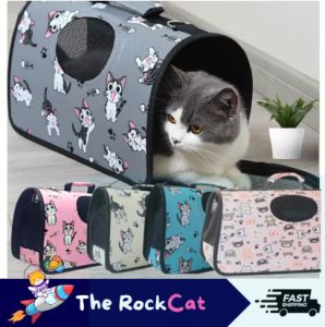 EXTRA LARGE SIZE Cat Carrier Bag Pet Fashion Travel Bag Portable Foldable Cat Bag Dog Bag Beg Besar Untuk Kucing 猫咪旅行包 狗狗透气包包