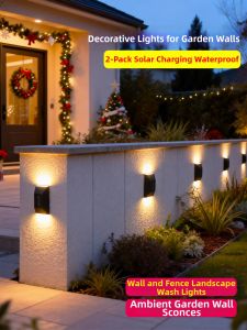 LIANGGUANGJING | Solar Powered Waterproof Outdoor Wall Light