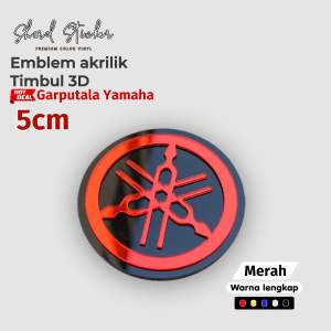 Emblem yamaha 5cm logo yamaha garputala emblem logo garputala emblem logo yamaha timbul 5cm emblem rx king emblem mio emblem nmax emblem tank vixion