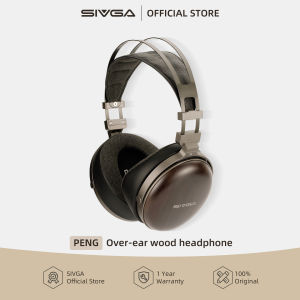 SIVGA PENG HIFl Dynamic Driver Closed-Back Wood Over-Ear Headphone