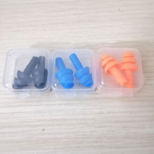 3 Pairs of Childrens Special Swimming Waterproof Earplugs Baby Child Bath Head Prevent Ear Water Silicone Soft