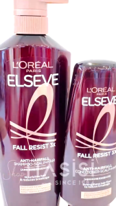 Dầu Gội Xả NGĂN GÃY RỤNG LOREAL - Elseve Fall Resist 3X Shampoo