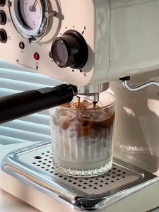 Ins Style Vertical Pattern Glass Cup Juice Drink Cup Coffee Cup Water Cup Coke cup