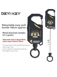DEYIKEY | Fishing Line Retention Clip with Switch for Outdoor Fishing