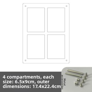 XYBP | Custom Creative Acrylic Photo Display Stand 9-Grid