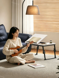 BAIPU | Adjustable Folding Bedside Table