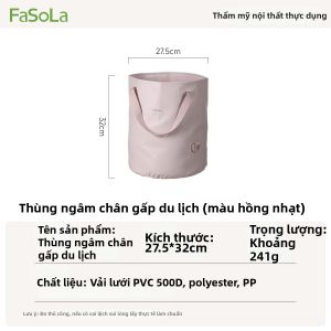 FaSoLa | Chậu Ngâm Chân Gấp Đựng Di Động