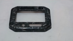 HONDA ADV 160 GAUGE PANEL COVER FORGED CARBON GLOSSY FOR ADV 160 MOTORCYCLE