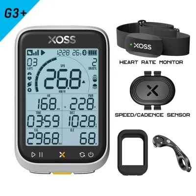 XOSS G3 G3+ Plus G+ Gen3 GPS Bike Computer 2.8 inch Screen Speedometer Cycling Training IP67 ANT+ Wireless Odometer For Road MTB