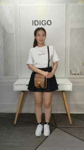 Túi đeo chéo nam nữ đi chơi IDIGO UB2 - 2006 túi đeo vai cá tính phom đứng nắp gập