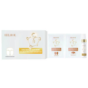 Eelhoe Taro Peptide Deer Bone Soluble Collagen Membrane Kit Anti Aging Nano Essence Filling Essence Set Moisturizing Collagen Lifting Firming Mask Forehead Wrinkles Remover Against Fine Lines Increase Skin Elasticity Nourishing Moisturizing Film