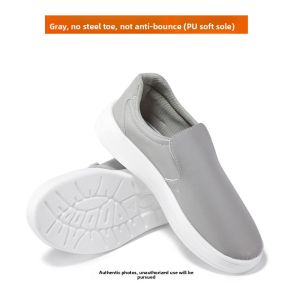 Antistatic Smashproof Steel Toe Safety Shoes for Cleanroom Use