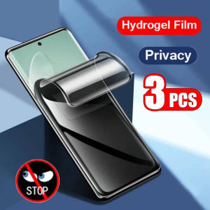 3Pcs Anti Spy Screen Protector For Realme 7 8 Pro 7i Helio SD662 8i 8s 9 9i 5G EU 9 5G Speed Edition 9 Pro+ Privacy Hydrogel