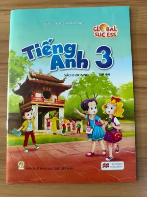 Sách giáo khoa Tiếng Anh Lớp 3- Global Success- Sách Học Sinh (Kèm bìa bao nhãn tên)