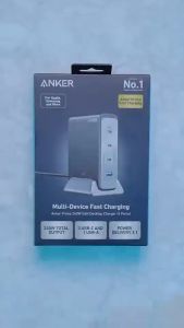 Bộ sạc nhanh Anker Prime 749 240W A2342 GaN hỗ trợ PD4.1 công suất 140W cổng Type C PPS2.0 - Bảo hành 6 tháng