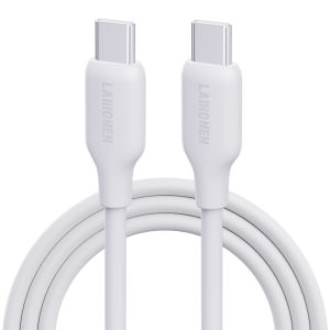 60W 3A Super Fast Charge PD Type C Liquid Silicone Cable Quick Charge 1M 2M 3M USB Cable USB C to C Charger Cable