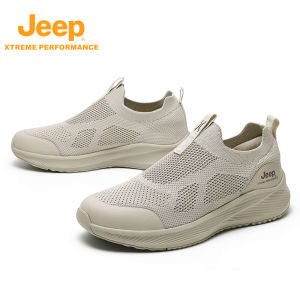 Jeep | Breathable Mesh Easy-on Lightweight Soft-sole Casual Non-slip Outdoor Men Shoes