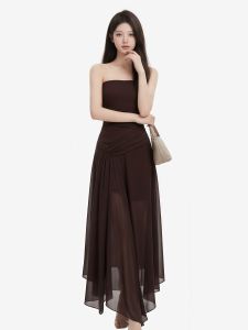 ZHANLI | Elegant Asymmetric Long Dress