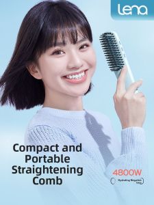 Lena | Negative Ion Portable Straightening Hair Brush