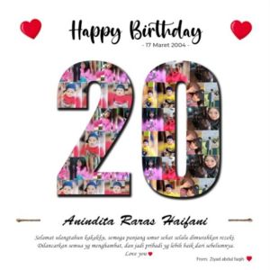 (REALPICT) BISA COD || Kado ulang tahun 3D Aesthetic || Gift Birthday Estetik Murah || Kado Pacar ulang tahun || Graduation|| Wedding || Anniversary || Valentine