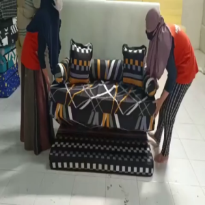 Kasur Busa Lipat 3 Ukuran 120x180x10 – Sofa Bed Karakter Minimalis Nyaman
