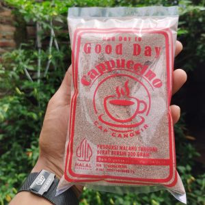 3 BUNGKUS Good day cappuccino - Bubuk minuman cappuccino - Cap cangkir - 600 Gram