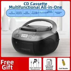 Philips | Philips AZ5368 Teaching Cassette Player CD Disc Integrated Machine Tapes CDs Playback Device Portable Audio Visual Electronics