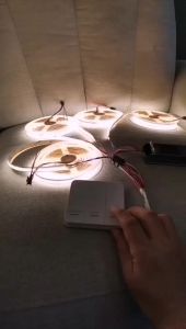 MJJC | WS2811 COB Running Water Flowing Horse Race Chasing LED Strip Light Pixel Tape DC24V 360LEDs/m Flexible Cool Natural Warm White
