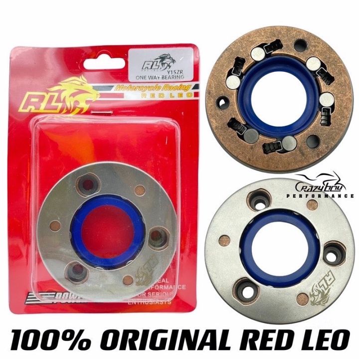 RED LEO 100% ORIGINAL ONE WAY BEARING STARTER RACING (6 BEARING) FOR  Y15ZR/LC135 5S BY ESR MOTOR 100% ORIGINAL RED LEO